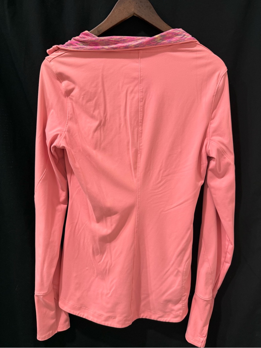 Victoria's Secret Coral Pink Half-Zip Active Pullover - Picture 6 of 6